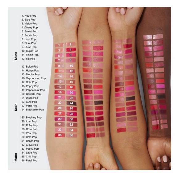 Clinique Pop Longwear Lipstick- Bare Pop - Picture 7 of 9